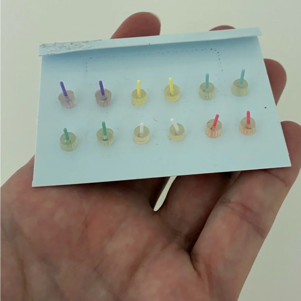 Vintage 80s Teddy Bear Stud Earrings